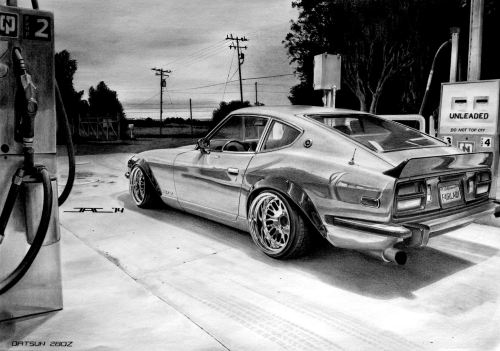supramitch:  scrapenrub:  JAC JDM drawings  such talent! 