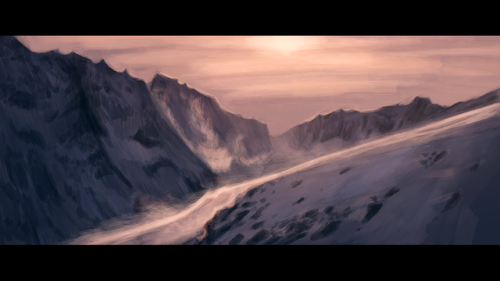 Procreate landscape speedpaints