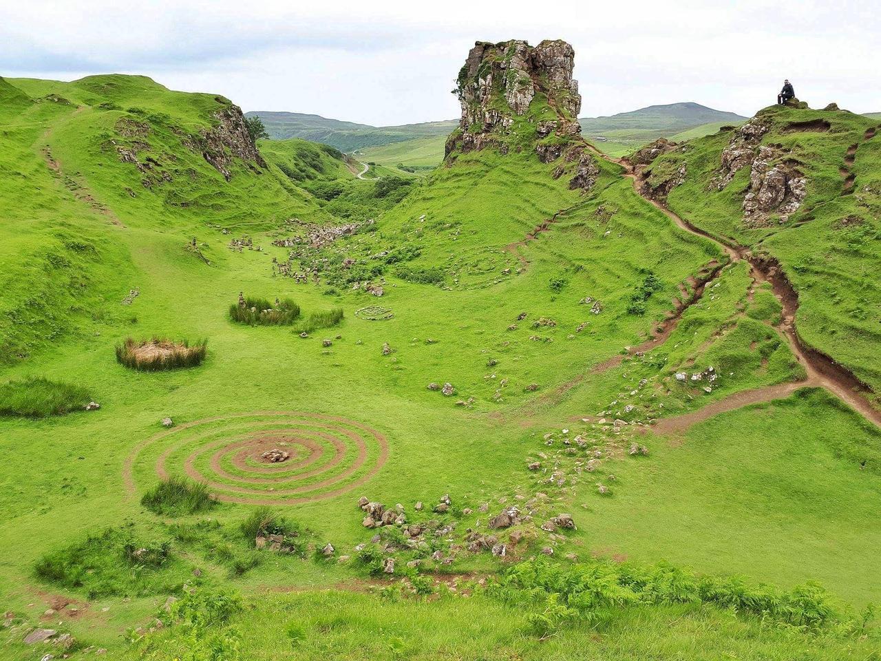 amazinglybeautifulphotography:Fairy Glen in the Scottish highlands is one of the