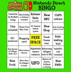 jvgsjeff: Time to bring this back! Let’s score a bingo on Tuesday!