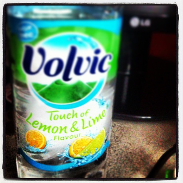 This shits the bomb yo! #volvic #zestyasfuck