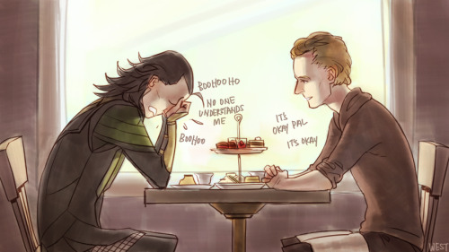 nobodylovesringostarr: carryon-deducing-inthetardis: vardaesque: westishere: What if Loki meets Tom 