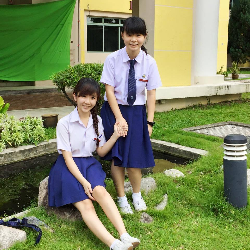 schoolgirlslover:Pretty Singaporean School babe.  Download our high school girls