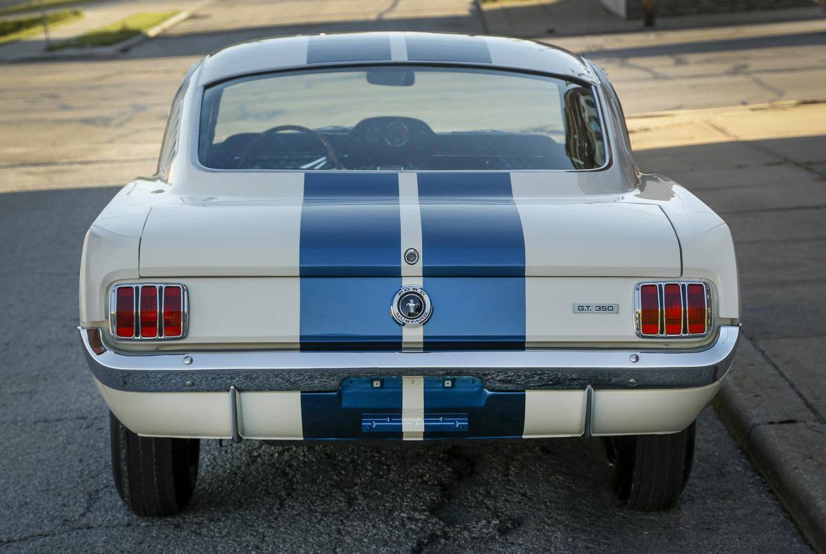 hemmingsmotornews:  Concours-restored 1965 Shelby G.T. 350 for sale on Hemmings.com.
