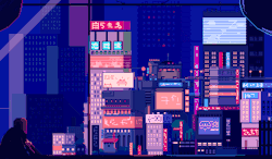 pixeloutput:  midnight melancholy by faxdoc