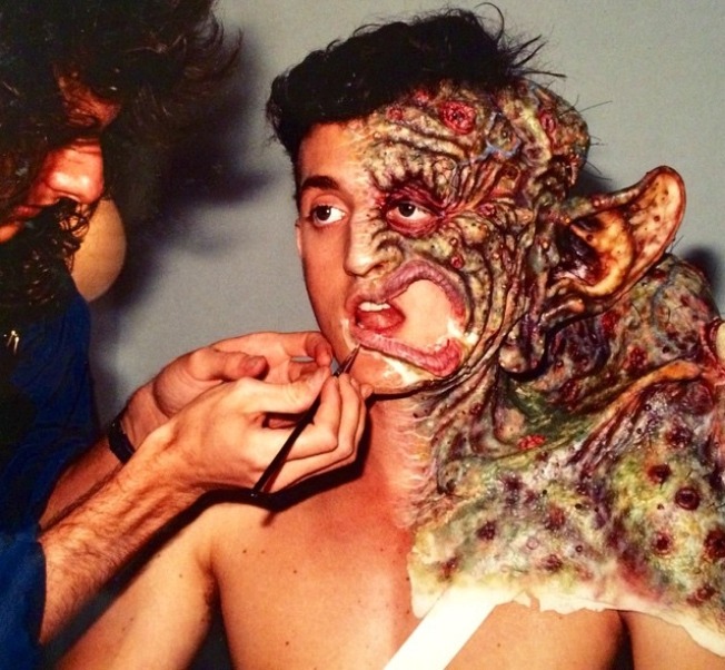 The Glory Defender — Alex Winter getting his freak on/On the set of...