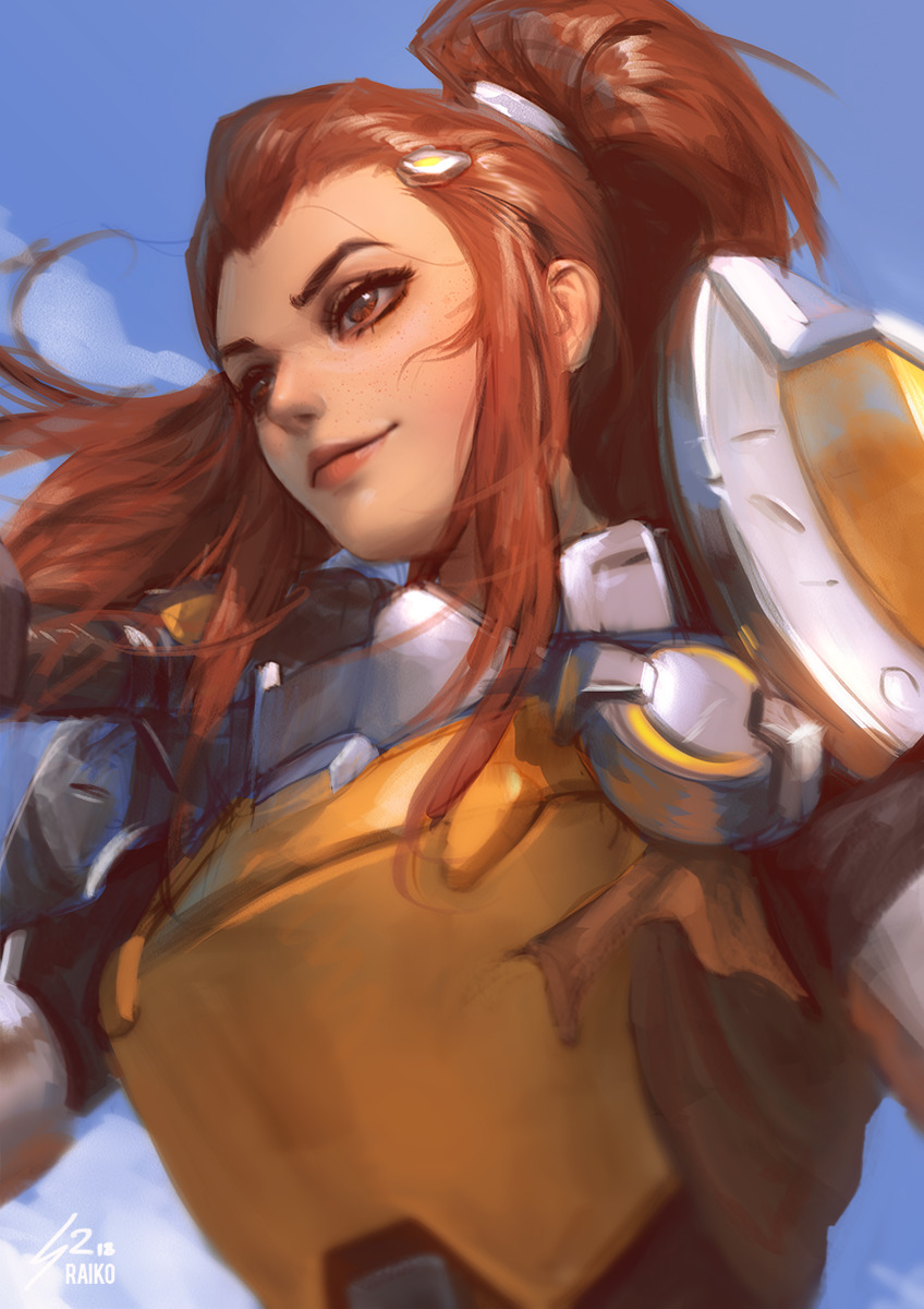 raikoart: Brigitte sketch   Follow me on: Instagram - Twitter - deviantArt - Facebook