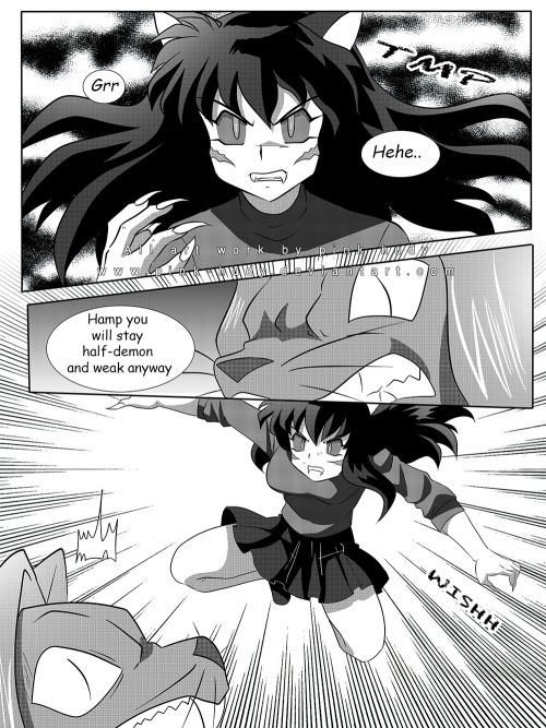 Read the next 3 pages on my patreon just $1 :3 https://www.patreon.com/pinkhudyGO Kagome !!this is p