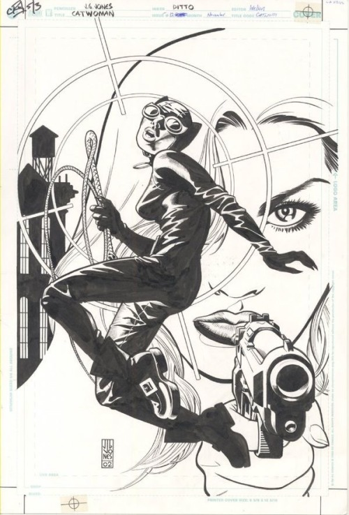 ungoliantschilde:  some black and white artwork by JG Jones.  Pencillll it In