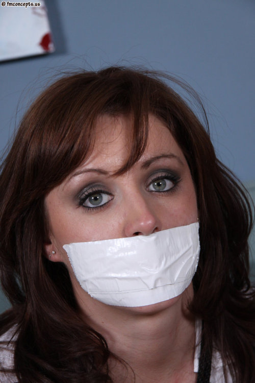 coscorella:  Tape Gagged Damsels Portrait porn pictures