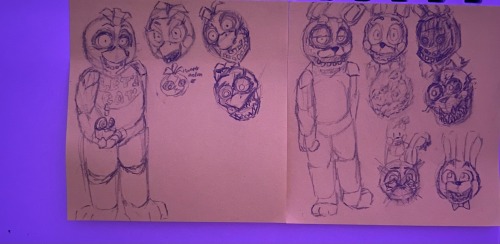 Im Just Drawing Random Fnaf Characters Cuz Someone Kept Sending Me Videos Of Ruin Dlc