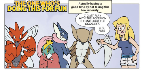 gravityunown:  el-sato:  d0nnatron:  klondikekun:  dorkly:  The 7 Types of Pokemon Players For more comics, go to Dorkly.com!  My entire team is literally just starters. Fun confirmed  I’m the last one. I literally do play it for fun.  i have fun breeding