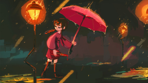 Reposting old yume nikki fanart i did of puddle world. Can’t wait to see what the countdown will rev