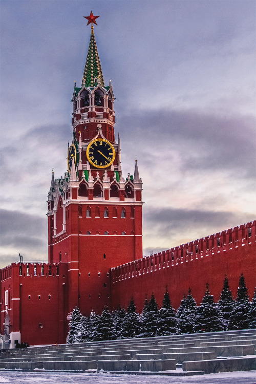 The Spasskaya Tower, Moscow- More Russian posts