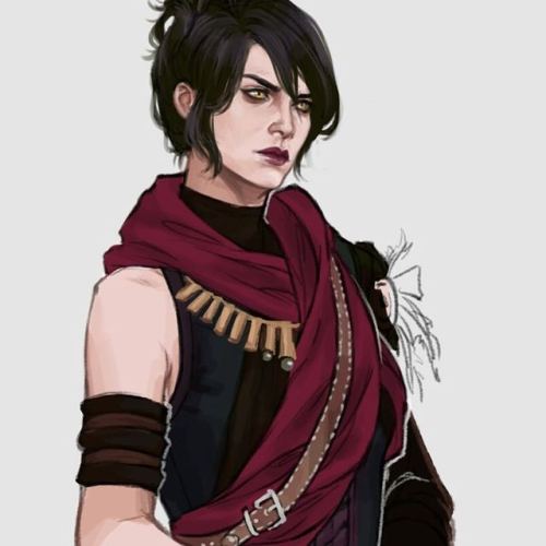 drawingllamas: drew this quality mod that finally clothes poor morrigan