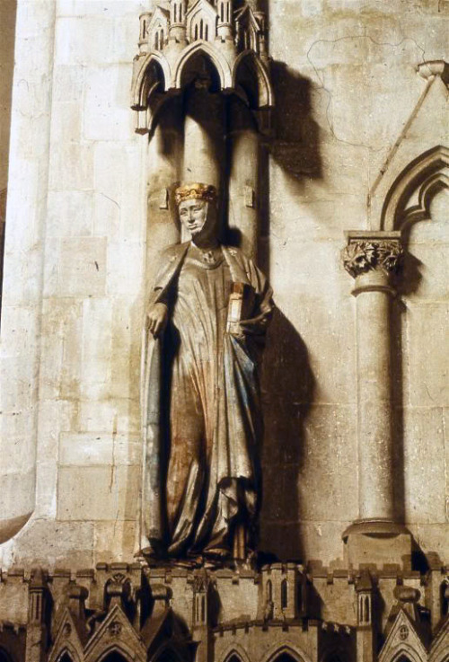 Countess Gerburg, Donor Figure from the West-Choir of Naumburg Cathedral, 1245-50 