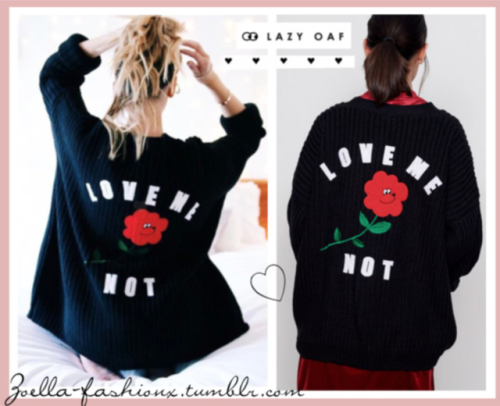 Instagram Post | February 12th, 2017Lazy Oaf Love Me Not Cardigan - $75Adorable xx