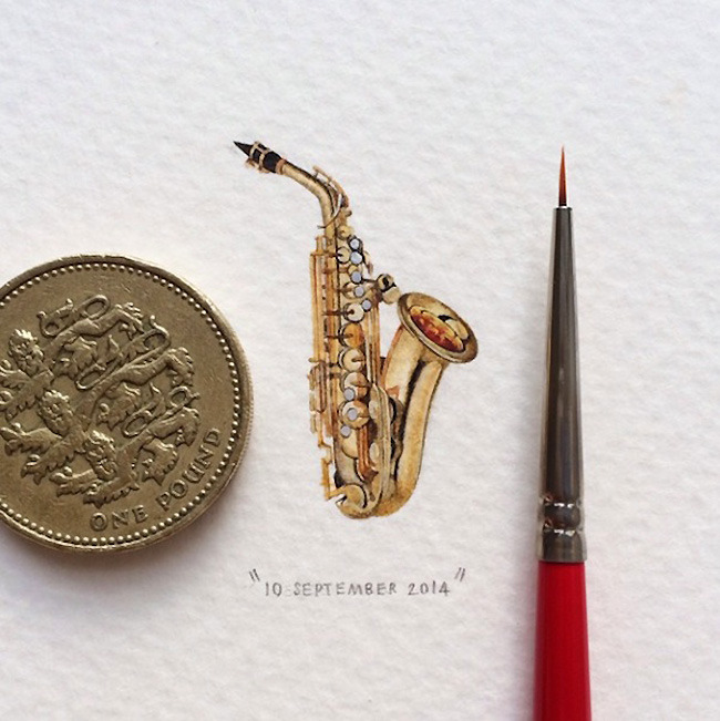 ninikills:   Lorraine Loots decided to create one miniature painting a day for
