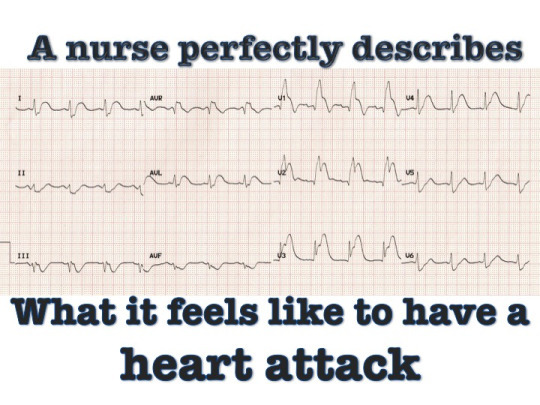   A nurse has heart attack and describes what she felt like when having one  
