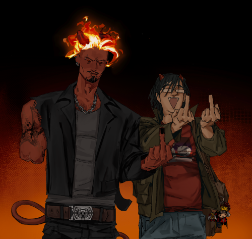 Prince Of Hell And His Weeb Son
