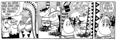 Moomin Goes Wild West # 49