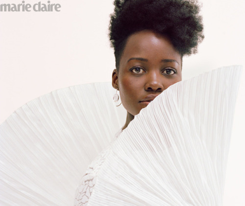 Lupita Nyong’o | Marie Claire Magazinephotographed by Daria Kobayashi Ritch. 