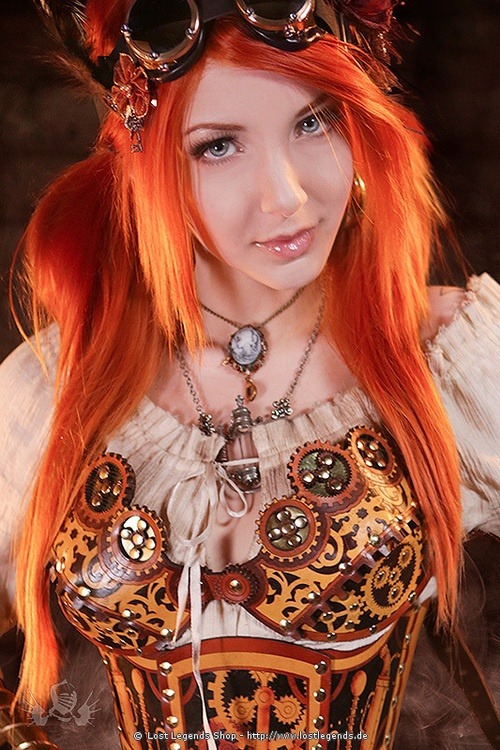 steampunk-girl:  Steampunk Girl 
