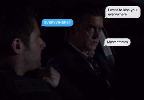 carltonjebediahlassiter: leave it to shawn to ruin the mood (from this) / [texts from psych]