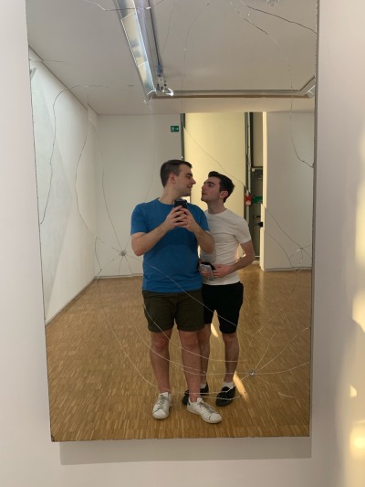 holepic:yeah this European holiday is going well thanks for asking ☺️ with @gawjus 🥰