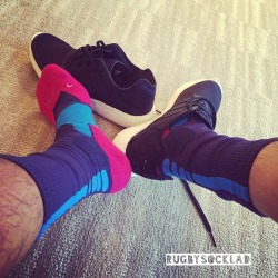 rugbysocklad:  My new Hyper Elites and Adidas Boost!