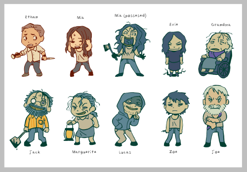 owainigo: new stickers are up on my shop!+ RE7 Stickers+ RE8 Stickers