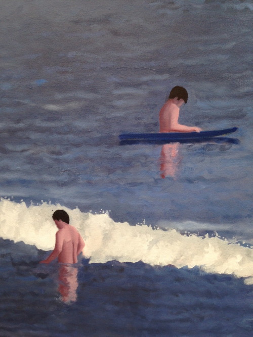 Waterworld (Detail)    -   Thomas Eggerer German,b.1963-Oil on canvas, 116″x 161″