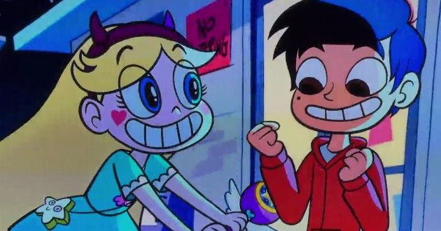 svtfoeheadcanons:  Star and Marco make indeed a good team.Notice Star fangirling