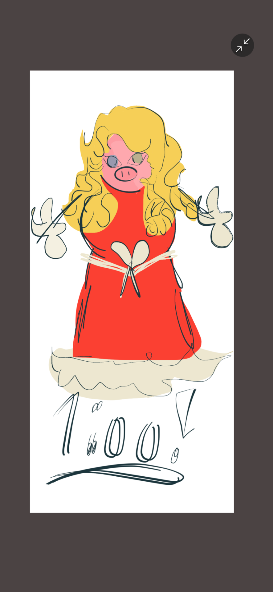 Draw Her As Quick As You Can They Said