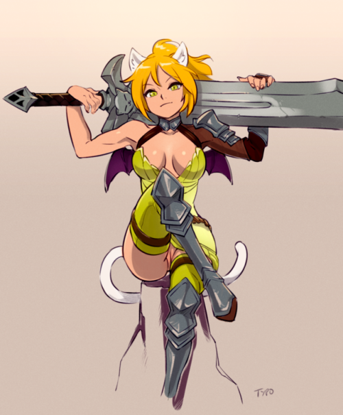 requiemdusk: Sketch commissions completed this weekend, just 1.5 days worth this time around.  Thank you to my clients! Featured OCs, SapphicNeko, KShanna, Asta, Fox Non OC   Sinon   