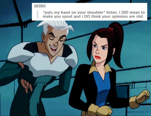 prettypryde-archive:X-Men Evolution Pietro + text posts[ part 1 ] || [ part 2 ] || [ the brotherhood