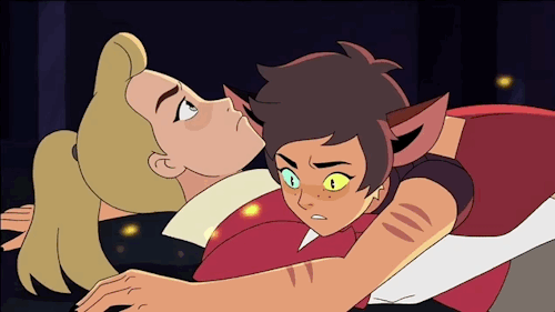 mermistaofsalineas: requested by anonparallels: catra and adora risking everything for each other