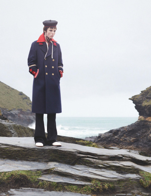 Ship Shapes (Part II) Edie Campbell by Theo Sion Vogue UK, 2021
