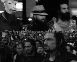 ambroserollinsreignsshield:  “You boys