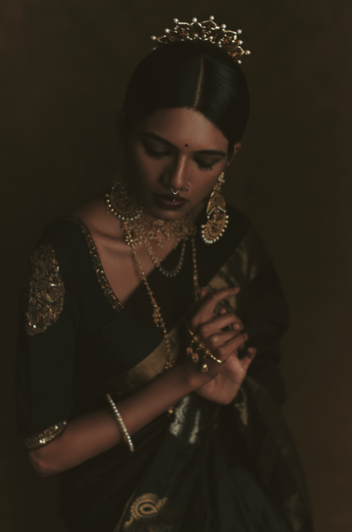 allyouryeahs:“the palace of gold”manvitha mallela, teesta dalvi, and namrata tripathi by omkar chitn