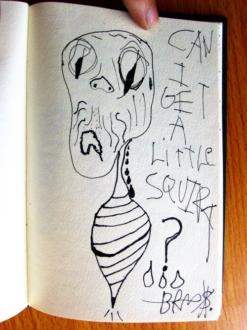 Can I get a little squirt?By Brandon Drew Sandford