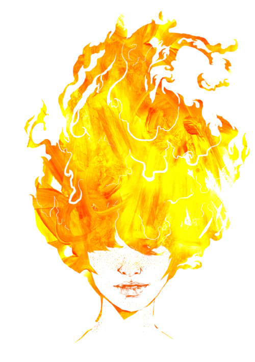 quienesesachica:artforadults:Elements by Sophia Miroedova behance - tumblrI’m fire for su