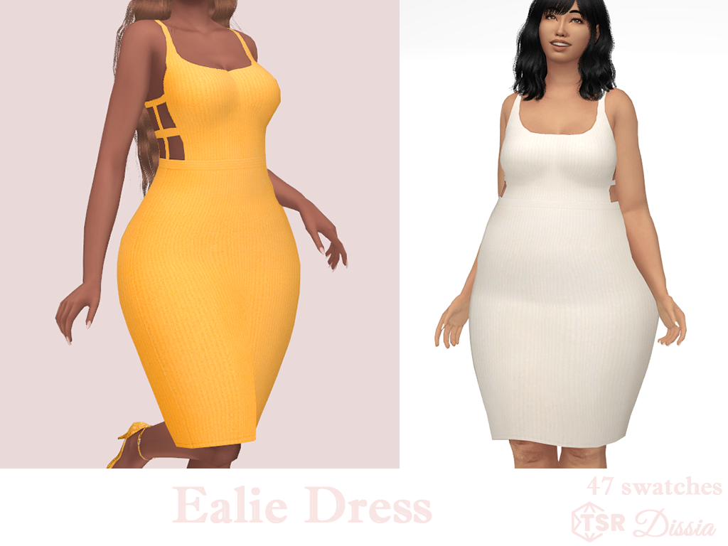 Dissia Ealie Dress 47 Swatches Base Game