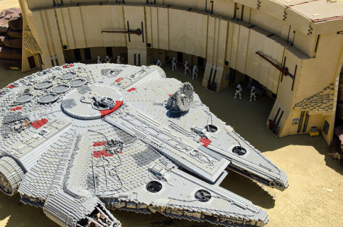 LEGO Milennium Falcon by olgapepe on Flickr.