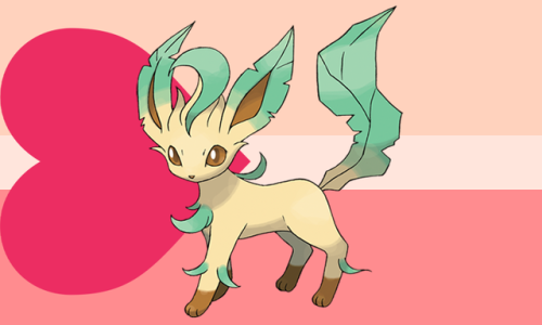 yourfavelovesyouunconditionally: Leafeon from Pokemon loves you unconditionally!