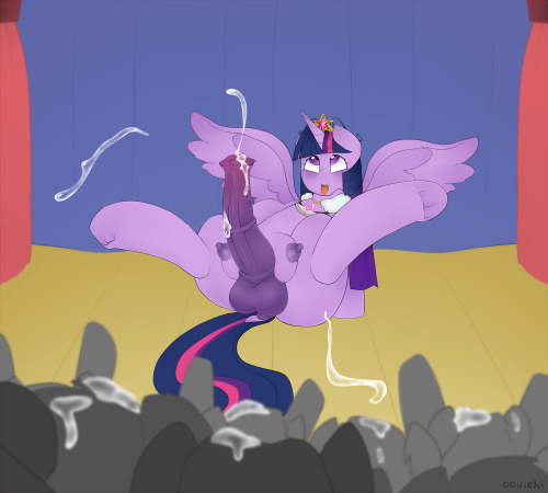 oouichi:  Twilight won a magical amulet in porn pictures