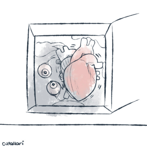 “Love Makes You Blind, And Heart Symbolizes Love, Right? Humans Are So Weird.”