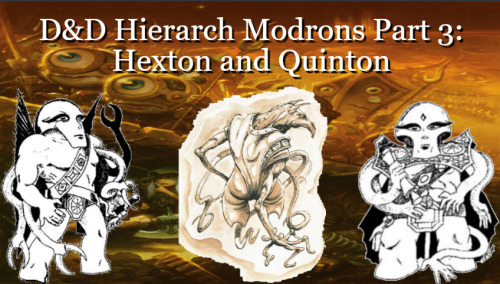 Part 3 of the Hierarch Modron Lore and Stat Videos being released on my channel today.Channel: 
