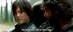 alexdoodlemain:  Rickyl meme: five quotes (5/5)↳You being back with us. Here, now. That’s everything. 