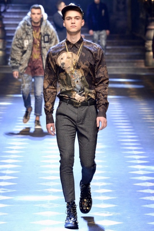 Dolce &amp; Gabbana F/W 2017 Menswear